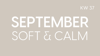 Wochenplan | Soft & Calm | KW 37 | 2025