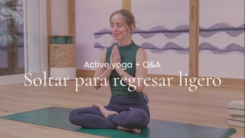 Soltar para regresar ligero. Vinyasa con Marina