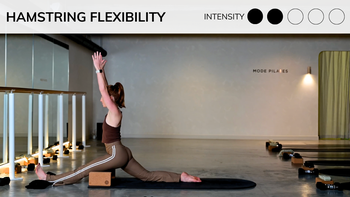 Hamstring Flexibility Working Towards the Splits