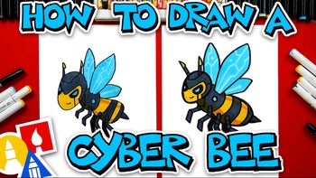 How To Draw A Cyber Bee