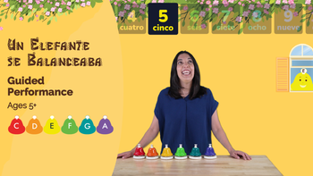 Un Elefante Se Balanceaba w Ms. Andrea (Guided Performance)