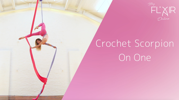 Crochet Scorpion on one variation - Advanced