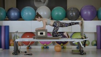 Gambe e Addominali sul Reformer