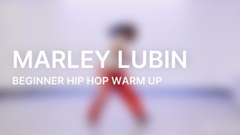Beginner Hip Hop Warm Up with Marley Lubin