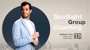 Spotlight Group Coaching Call | Founder of Above Below The Line Agency Andrew Toth 