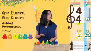 Que Llueva, Que Llueva w Ms. Andrea (Guided Performance)
