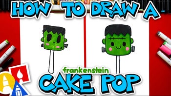 How To Draw A Frankenstein Cake Pop