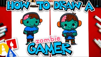 How To Draw A Zombie Gamer