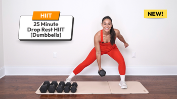 25m Drop Rest HIIT