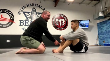 No-Gi BJJ with Coach Peach 10-11-2025 -  4 Butterfly Guard Passes & Thigh Pry Single Leg Takedown