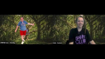 SPIRITed Sam's Workout Jam - Episode 07 - Multi-Trainer View - Sam, Katie