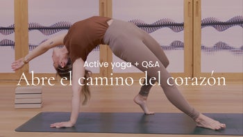 Abre el camino del corazón. Vinyasa con Marina