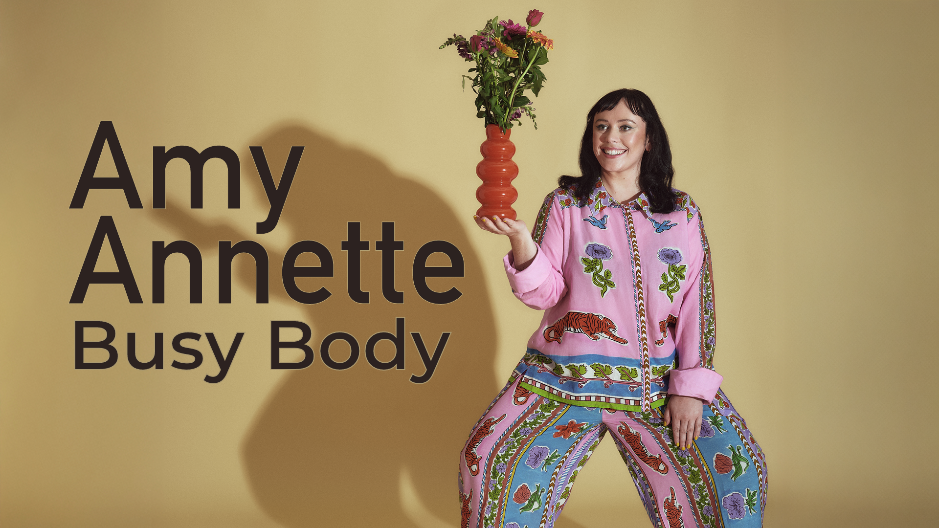 Amy Annette Busy Body stand-up special on NextUp Comedy