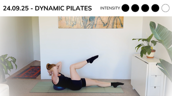 🎥 Live Class Recording: Dynamic Pilates (Soft Pilates Ball)   