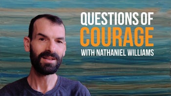 Ein junger Mann begegnet Wladimir Solowjow