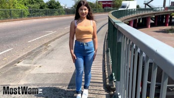 Jaz Washes Fully Clothed In Jeans