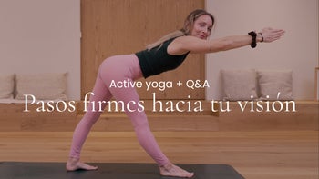 Pasos firmes hacia tu visión. Vinyasa con Marina