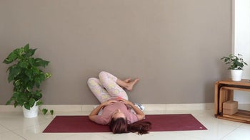 27-Minute Legs Up The Wall Yin Yoga