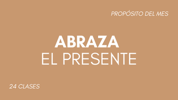 Abraza el presentes