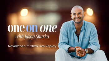 One on One with Jason Shurka: Exclusive Live Replay 11/3/25