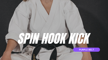 Spin Hook Kick - Purple Belt