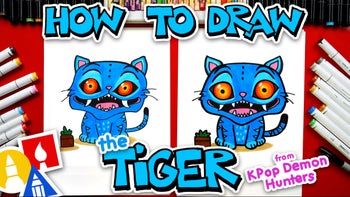How To Draw The Tiger In Kpop Demon Hunters