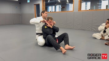 Perfect Choking Grips From The Back