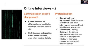 Body Language Communication In Virtual Residency Interviews 2026