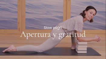 Apertura y gratitud. Yin yoga con Andrea