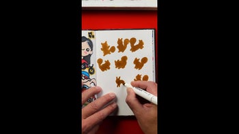 Sketchbook Challenge - squirrels! 