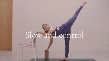 Slow and control. Barre con Judith