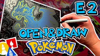Opening And Drawing Pokemon - Episode 2