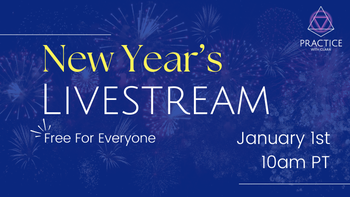 Thursday, January 1st, 10am PT - LIVESTREAM