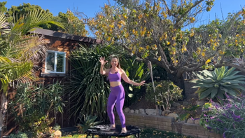 20 Minute Rebounder for Energy & Steps