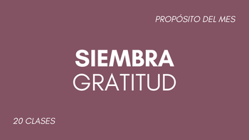 Siembra gratitud