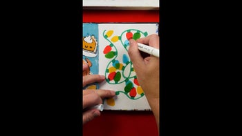 Sketchbook Challenge - Christmas Lights