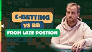 C-Betting vs BB from Late Position