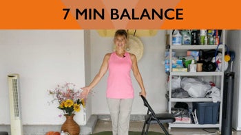 7-Min Balance Boost – Quick Stability Practice – Chair Yoga with Sherry