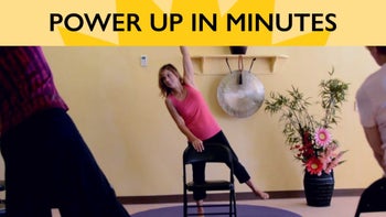 6-Minute Power Boost – Standing Chair Yoga for Strength & Stability with Sherry
