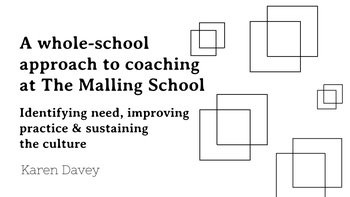 Identifying need, improving practice & sustaining the culture