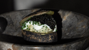 Feuerkartoffel, Kaviar