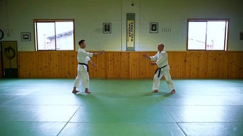 Yokomen Uchi Hijiate Kokyunage Ichi - Taught by Dallas Mckenzie Sensei