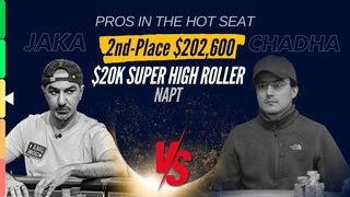 2nd-Place $202,600 at NAPT $20k Super High Roller | Pros in the Hot Seat - 2025