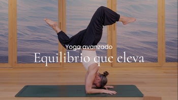 Equilibrio que eleva. Power yoga con Ro