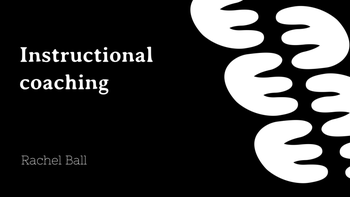 Collection: Instructional coaching