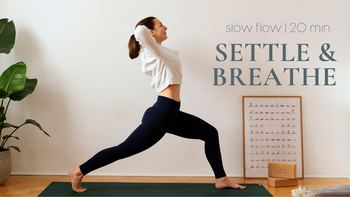 Settle & Breathe | Slow Flow 20 min | mit Alina | Januar Yoga Journey 2026