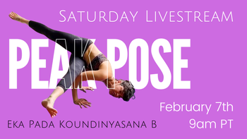 Saturday, February 7th, 9am PT - LIVESTREAM