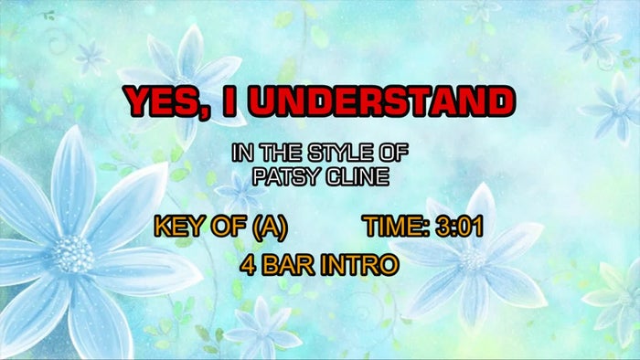 Patsy Hell Yes Yes, I Understand
