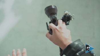 수중에서 사용하는 주등 라이트 헤드 위치