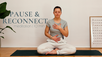 Pause & Reconnect Meditation | 10 min | mit Alina